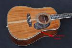 Handmade Deluxe solid koa wood Acoustic guitar, acoustic Guitarra, solid koa