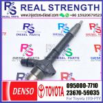 Common rail fuel injector 095000-9780 095000-7710 23670-51031 for Toyota 1VD