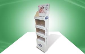 Quality Eco-Friendly POP Cardboard Retail Displays With TV Screen On Top Header wholesale