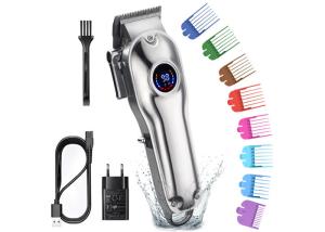 Quality 100% Waterproof Cordless Pro Home Barber Kit LED Display for Men wholesale