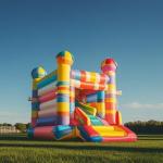 adult inflatable slide Birthday inflatable castle slide 40X40X45 cm inflatable
