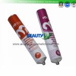 Beauty Empty Aluminum Squeeze Tubes , Hair Color Cream Collapsible Tubular