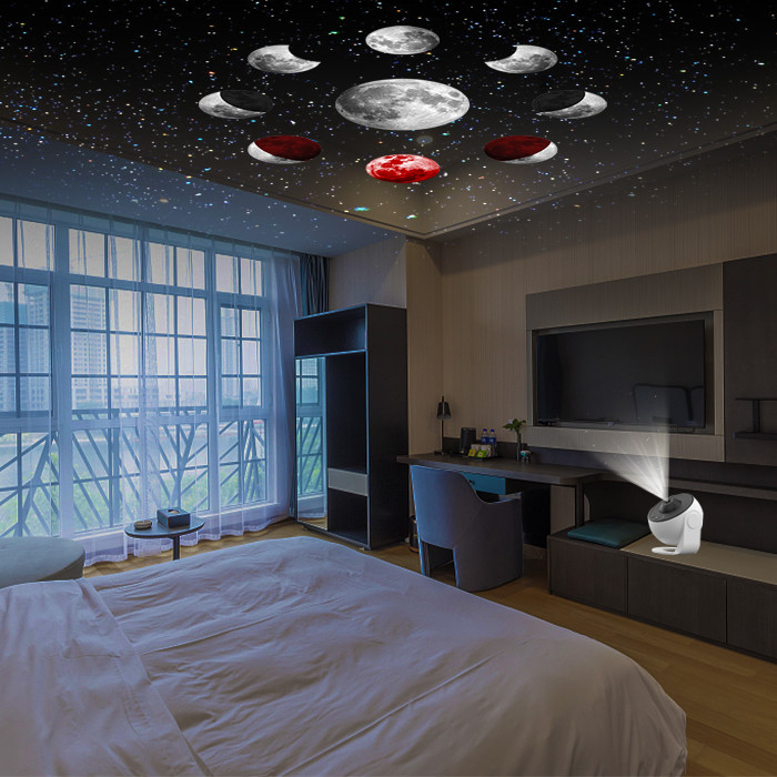 Portable ABS Home Planetarium Projector , Durable Solar System Projector For Room