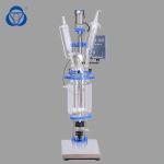 Single Layer Lab Glass Reactor High Performance 250mL-250L Volumes