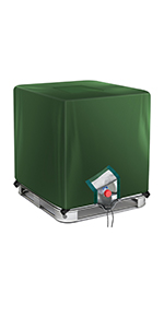 Green IBC Tote Cover