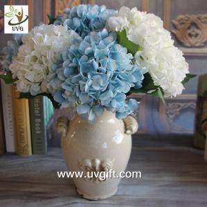 Quality UVG FHY25 decoration of houses interior wholesale artificial hydrangea flowers for parties wholesale