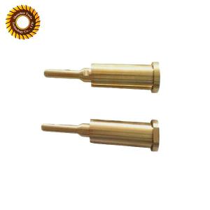 Quality Sandblasted Metal Stamping Parts Ra3.2 Brass Tolerance 0.01mm wholesale
