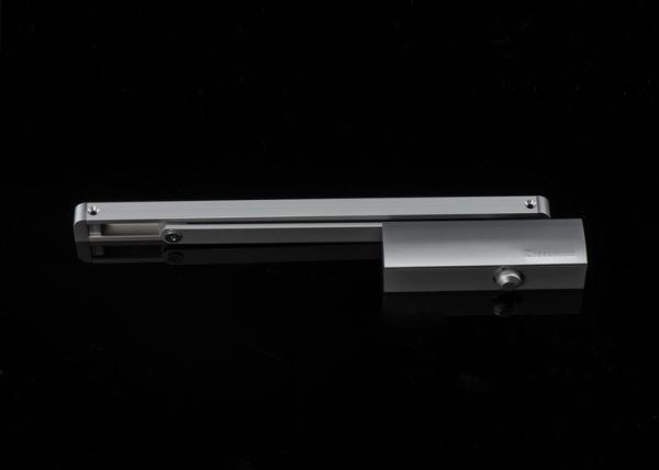 Aluminum Automatic Sliding Door Closer with Hold Open Slide Back for Wooden Door