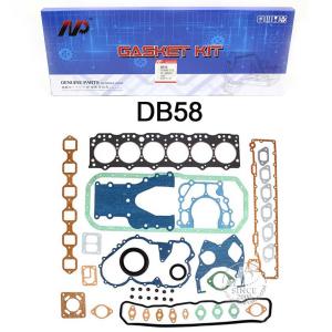 Quality Daewoo DB58 DE08 DE12 Metal Rubber Full Gasket Kit Engine Repair Parts wholesale