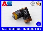 Silver / Gold / Metallic color Embossed 10ml Small Storage Boxes Professional
