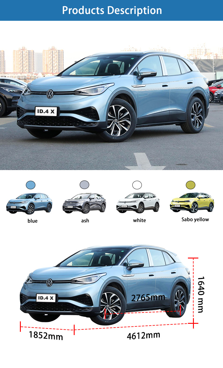 EV Second Hand used small cars Electric aerodynamic design For Volkswagen