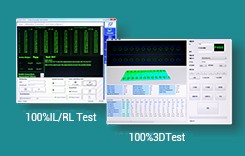 24 Fiber Optical Fiber Loopback Tester MTP MPO For Data Center