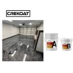 Food Grade Epoxy Resin Floor Paint Metallic Garage Floor Solvent Free Materials