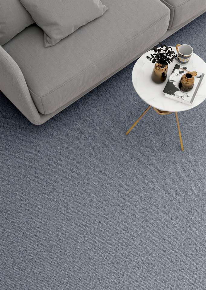 Blue Gray SPC Stone Plastic Composite Flooring 0.3-0.6mm GKBM Greenpy SY-C3011
