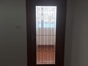 Quality Inteiror Door Architectural Decorative Glass , Clean Bevelled Glass Door Panels wholesale