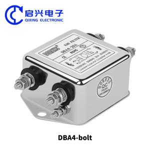 Quality Screw Metal Case EMI Filter Single Phase Filter Low Pass 115/250vac DBA4 wholesale
