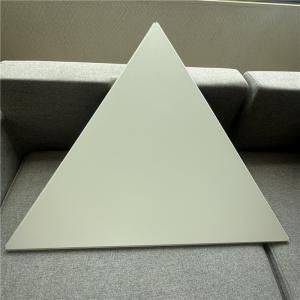 Quality Perforated Acoustic Triangular Aluminum Lay In Ceiling Panel 1000x1000x1000MM wholesale