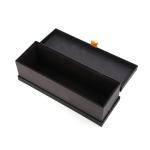 PU leather Single Wine vodka brandy Bottle Gift Box Luxury Rigid Spirit packing
