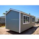 Outdoor Prefab Triangular Roof Steel Sandwich Panel House with Galvanized Steel
