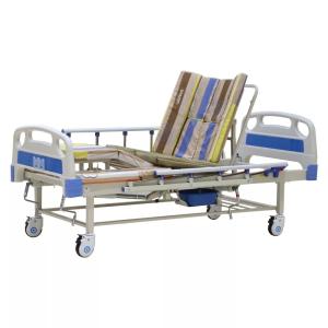 Quality Multifunctional Manual Homecare Nursing Hospital Bed With Toilet wholesale