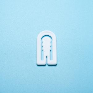 Quality 33mm Transparent U Shaped Plastic Clips For Garment Fastener wholesale