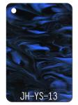 Pastel Clouds Pattern Acrylic Sheet Vacuum Formed