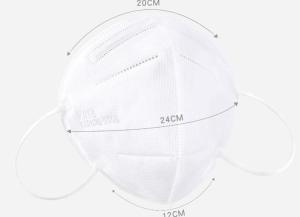 Quality Anti Bacteria KN95 Dust Mask , Earloop Type KN95 Medical Mask Comfortable wholesale