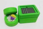 Energy Saving Ice-Free Benchtop Cooling Ssytem 35*2ml metal Tube Rack For