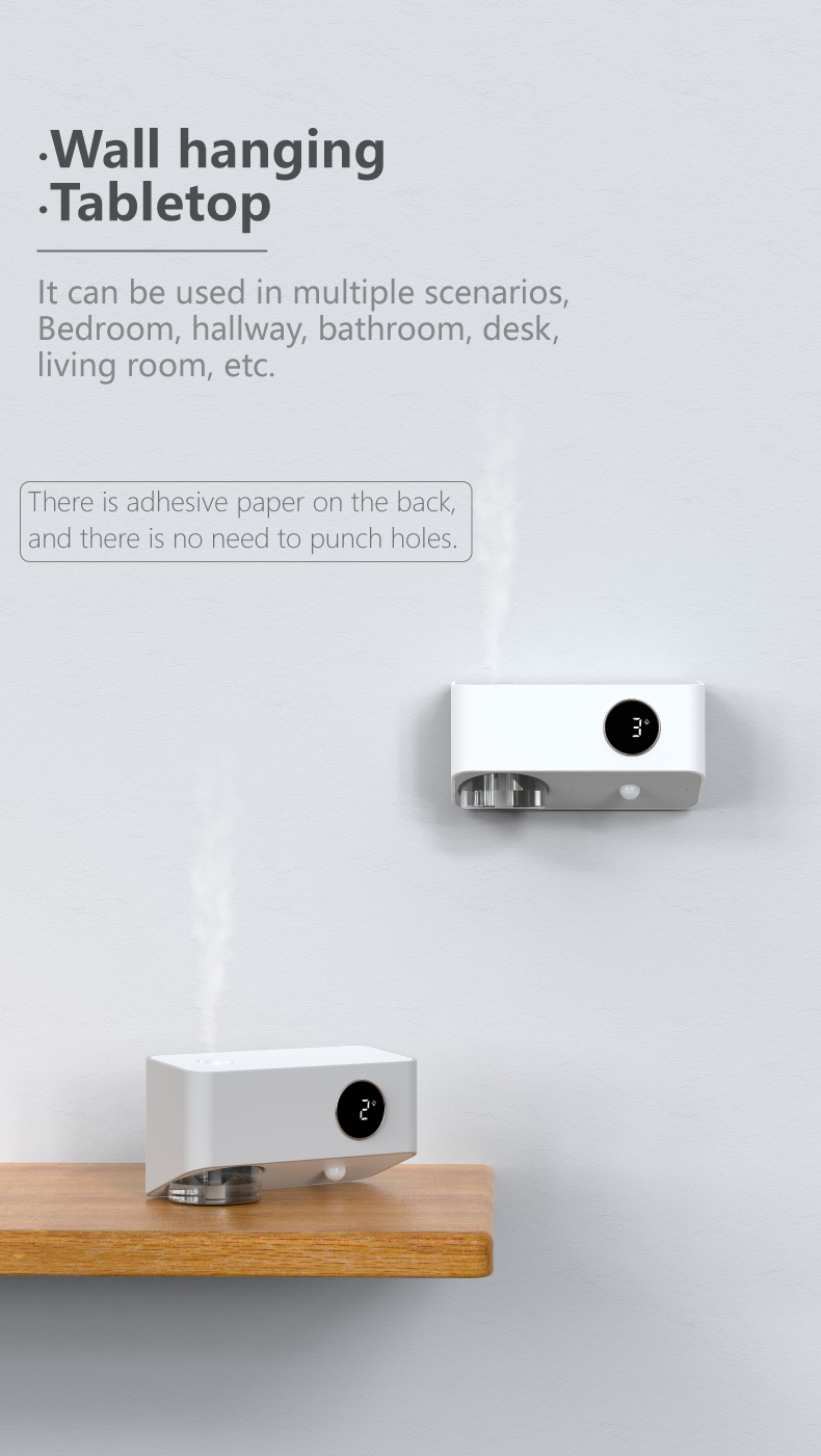 HOMEFISH ABS PP Essential Oil Diffusers Aroma Diffuser 1200mAh