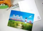 PLASTIC LENTICULAR custom 3d lenticular postcards 3D post card printing flip