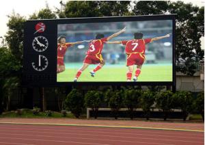 Quality 320x160mm 16bit P10mm Stadium Perimeter LED Display wholesale