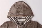 Velour Fashionable Jogging Suits Womens 80% Cotton 20% Polyester