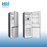 Upright No Frost Double Door Depth Bottom Freezer Fridge White