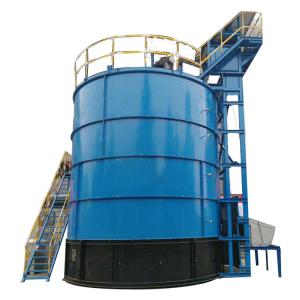 Quality Municipal Sludge Organic Fertilizer Machine 380V 415V Aerobic Fermentation wholesale