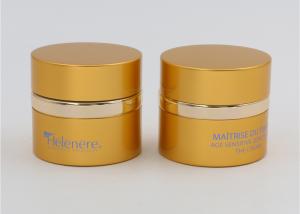 Quality Face Cream Airless 50ml Cosmetic Containers With Lids Straight Side wholesale
