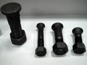 Quality 12.9 8.8 10.9 Grade Track Shoe Bolts And Nuts 4F3664 Strong Abrasion Resistance wholesale