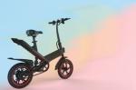 Foldable Electric Bike Elegant And Compact , Full Suspension Folding Electric