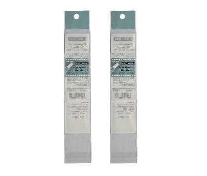 manufacturer resealable header opp self-adhesive clear plastic bag