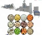 Zhuoheng Commercial Twin Screw Extruder 23*3*3m Rice Puffing Machine for Puffed