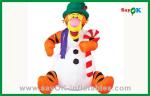 Inflatable Animal Costume Custom Orange Inflatable Monkey Inflatable Cartoon