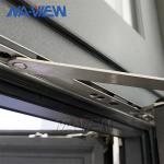 Bifold Sliding House Louvered Double Glazed Blinds Aluminum Windows Casement