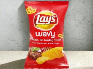 Quality Lay's Wavy Manhattan Steak Chips - 40 -Pack Bulk Case (90g Each) for Wholesale &amp; Retail Sales wholesale