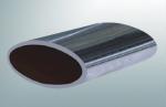 Wear Resistant Elliptical Steel Pipe , High Stiffness Oval Steel Tubing