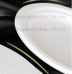 Compostable Clamshell Take Out Food Containers, Natural Disposable Bagasse, Eco