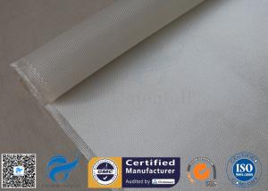 Quality 800 Degree Celsius Fiber Glass 600gsm High Silica Cloth For Fire Blanket wholesale