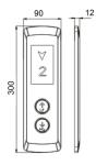 Stainless Steel Elevator Cop Lop With Lift Electric Components