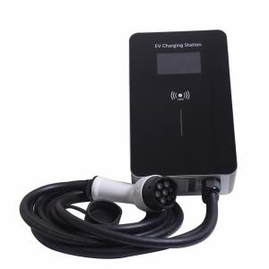 Quality 16A 400V 11kW E Car Charging Station Electric Car Plug In Stations With RFID Cards wholesale