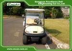 Beige Two Seater Electric Hotel Buggy Car with Cargo ADC 48V Motor Electric