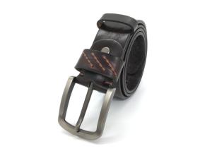 Quality Lightweight Mens Leather Dress Belt / Soft Top Grain Genuine Leather Strap With Classic Prong Buckle wholesale