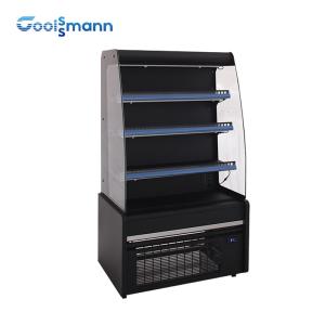 Quality Supermarket Food Display Cooler 1580mm Height Air Curtain Fruit Refrigerator wholesale